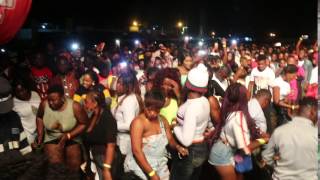 SWEDRU AKWAMBO MUSIC FESTIVAL GIRLS ON HEAT ONE CORNER DANCE [upl. by Alaehcim]