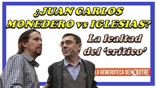 Juan Carlos Monedero discrepa de Pablo Iglesias La lealtad de un crítico Verstrynge Canal Red [upl. by Yhpos]