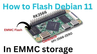 HOW TO FLASH IN EMMC STORAGE  RK3566  Geniatech XPI3566ZERO SBC [upl. by Albertson]