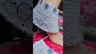 Beautiful design silver jewellery 💫✨ trending poojasharma381 shorts youtubeshorts viralvideo [upl. by Burta]