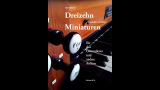 Besonders einfache Orgelnoten  Miniaturen für den Gottesdienst Orgel leicht  Organ very easy [upl. by Larred]