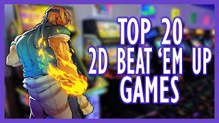 Top 20 2D Beat em Up Games [upl. by Ahsatan]