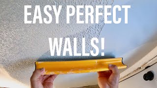 Perfect walls made easy Level 5 drywall finish skim coating [upl. by Neelia]