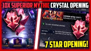 10x Superior Mythic Crystal Opening  Marvel Contest of Champions [upl. by Adnuhsat]