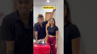 Finally we’re going to Maldives 🇲🇻 😍 ytshorts funny sonadey maldives [upl. by Malliw]