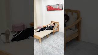 Crazy Furniture Smart Furniture Small Furniture Home Space Utilitiesshortvideo [upl. by Odlauso]