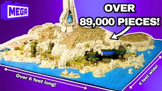 The LARGEST Halo Mega Construx Diorama in Existence  343 Industries [upl. by Sualkin]