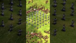 Machine Gun Janissaries AoE2 Shorts [upl. by Newbold]