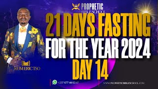 🔴 21 DAYS FASTING FOR THE YEAR 2024  DAY 14 21daysfastingprayer fasting prayer 2024 [upl. by Aerdied278]