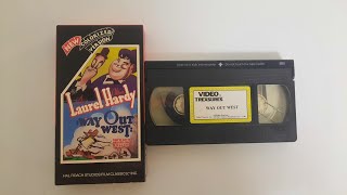 Opening and Closing To Way Out West 1987 VHS 60fps [upl. by Mcgruter15]