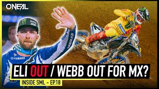 Eli Tomac OUT Cooper Webb Injured amp Trick YZ125 Build  Inside SML  Ep 18 [upl. by Alamak878]