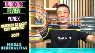 Review raket terbaru YONEX Nanoray 72 Light Rudi Hartono [upl. by Bonnes]