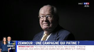 JEAN MARIE LE PEN SEXPRIME SUR ZEMMOUR [upl. by Ahsercul890]