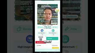 cara menggunakan Twibbonize twibbon fotos teknologi android tutorial short ad [upl. by Livvi490]