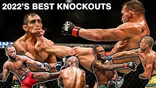 UFC’s best knockouts from 2022  ESPN MMA [upl. by Melcher]