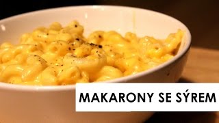 MAKARONY SE SÝREM [upl. by Tinor]