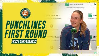 Press Conferences  Punchlines First Round  RolandGarros 2023 [upl. by Stevie]