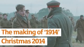 The making of 1914  Christmas Ad  Sainsburys [upl. by Kcirdde]