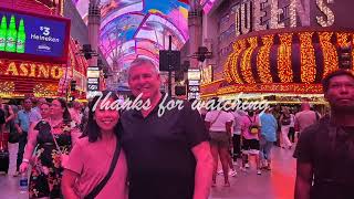 FREEMONT STREET TOUR LAS VEGAS 🇺🇸 [upl. by Akimahs]