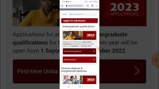 How to upload UNISA outstanding documents  University Of South Africa [upl. by Elbam]