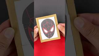 Miles morales spider man cardboard puzzle game art puzzlegame milesmorales spider mandeadpool r [upl. by Zacks]