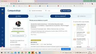 PASOS PARA POSTULAR A COMPUTRABAJO [upl. by Eldreeda349]