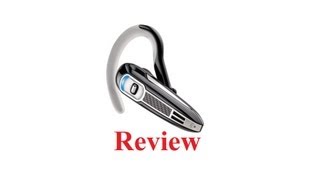 PLANTRONICS Voyager 520 Bluetooth Headset Review [upl. by Jorrie]