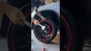 Wheel Protector On An AMG [upl. by Varick]