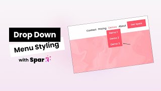 Squarespace Drop Down Menu Styles NoCode [upl. by Atiuqat]