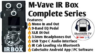 MVave IR Box  IR Cab Loader 9Band EQ and DI Box Pedal Product Introduction [upl. by Uol]