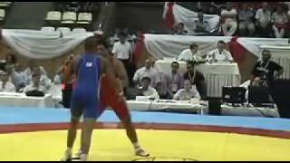 96 kg Junior World Greco finals  Yasmani Cabrera CUB dec Coskun Efe GER [upl. by Eninej]