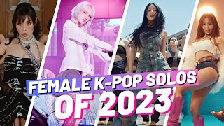 THE BEST FEMALE KPOP SOLO ARTIST SONGS FROM 2023 [upl. by Godderd625]