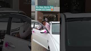 My New Verna Top Model 15 Turbo🤩🙏 viral shorts trending [upl. by Sherourd]