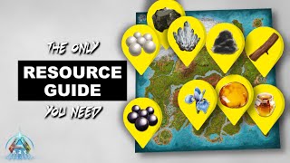 Resource guide  ARK Survival Ascended [upl. by Ias]