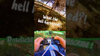 Got Blinded by a Leaf 🍃🍂 fpv gopro apex viral nature landscape short fail [upl. by Ellersick]