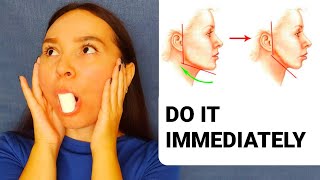 One Secret Trick to Get Rid of Nasolabial Folds and Sagging Jowls  Do it Everyday [upl. by Ylrebmic507]