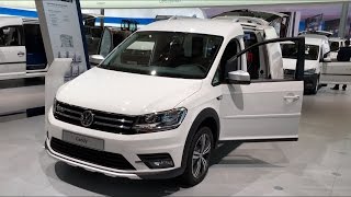 Volkswagen Caddy Alltrack 2016 In detail review walkaround Interior Exterior [upl. by Alyose]