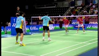 SF  MD  Kien Keat KooBoon Heong Tan vs H HashimotoN Hirata  2011 Yonex Sunrise India Open [upl. by Rysler906]