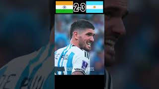 India VS Argentina Imaginary Penalty Shootout  Intense Penalties  messi vs sunilchhetri [upl. by Kort]