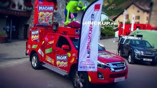 Foire de Valloire 2017  Exposition de pickup Isuzu Dmax [upl. by Player]