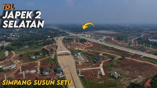 Semakin Masif‼️Pilar Elevated Ruas Tol Japek 2 Selatan Sudah Berdiri tinggal Menunggu Waktu 🔥🔥 [upl. by Atrim]