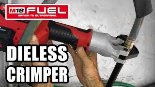 Milwaukee 750 MCM Dieless Crimper Review  Jobsite Tested [upl. by Ferino616]