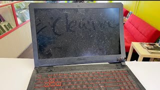 Deep Cleaning And Fixing The Dustiest Laptop Ever 🤢🤮 Watch till The end [upl. by Nomyad]