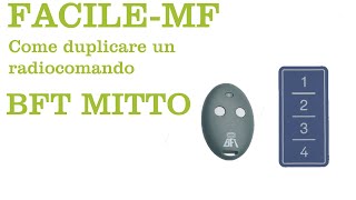 FACILEMF  Procedura duplicazione BFT MITTO [upl. by Hnah]