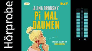 Alina Bronsky Pi mal Daumen Hörbuchvorstellung [upl. by Lorelie847]