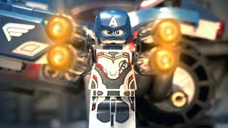 Avengers Endgame Captain America fight scene Lego Stop Motion [upl. by Wilbert]