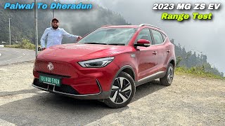 MG ZS Ev Range Test 1000Km  New Electric Suv  Best Electric Suv [upl. by Asserac349]