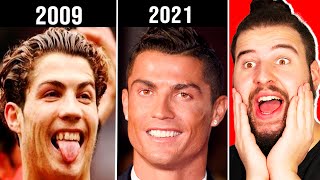 Futbolistas Antes y Después  Cambios Físicos de Famosos 2021 [upl. by Kerby945]