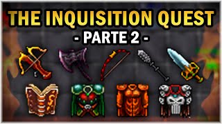 TIBIA  THE INQUISITION QUEST PARTE 2  MISSÃO 7  DEMON HUNTER OUTFIT  ITEM [upl. by Tallu589]