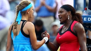 Serena Williams vs Victoria Azarenka 2011 US Open Highlights [upl. by Sheela]